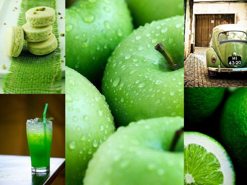 Красивые зеленые вещи