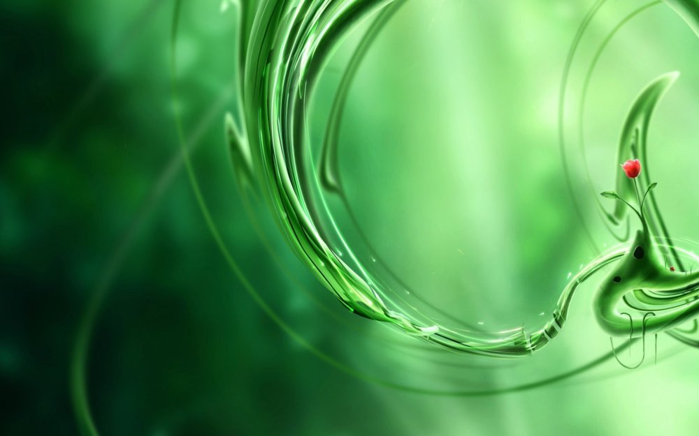 Изумрудный фон для фотошопа