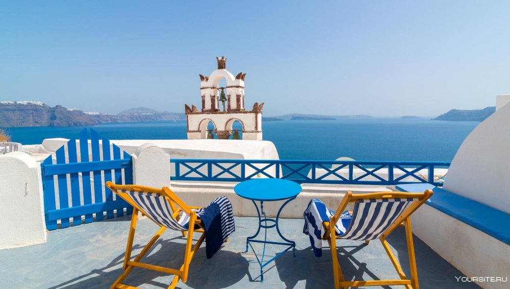 Остров Санторини Греция пещеры