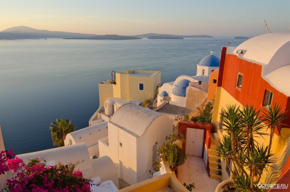 Санторини гавань