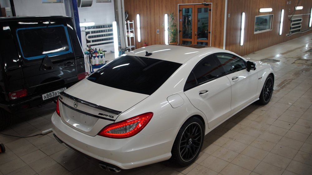 Мерседес CLS 63 AMG черный