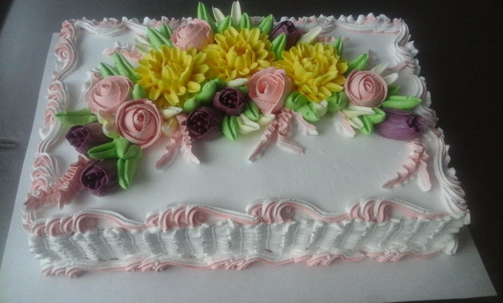 Квадратные детские торты