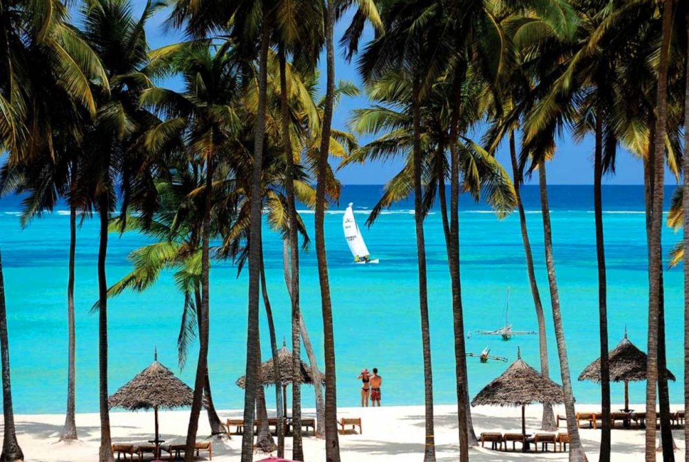 Занзибар омывается