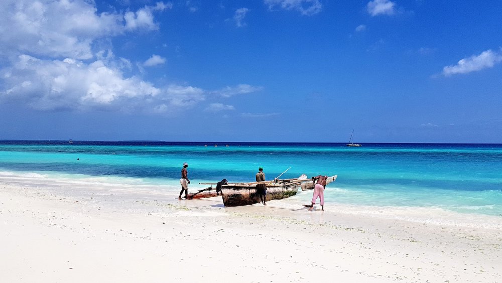 Танзания Занзибар океан