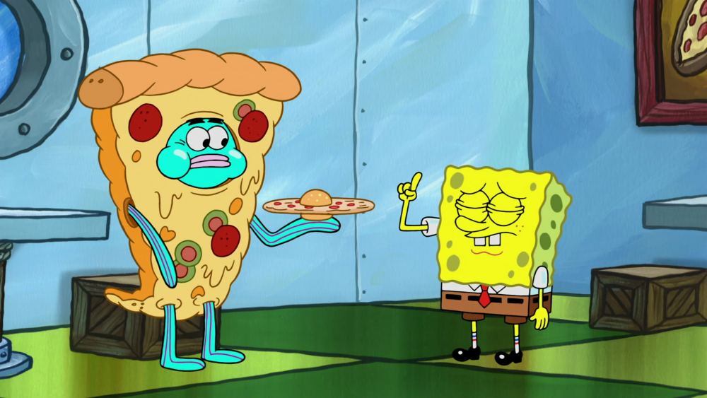 Губка Боб веселый