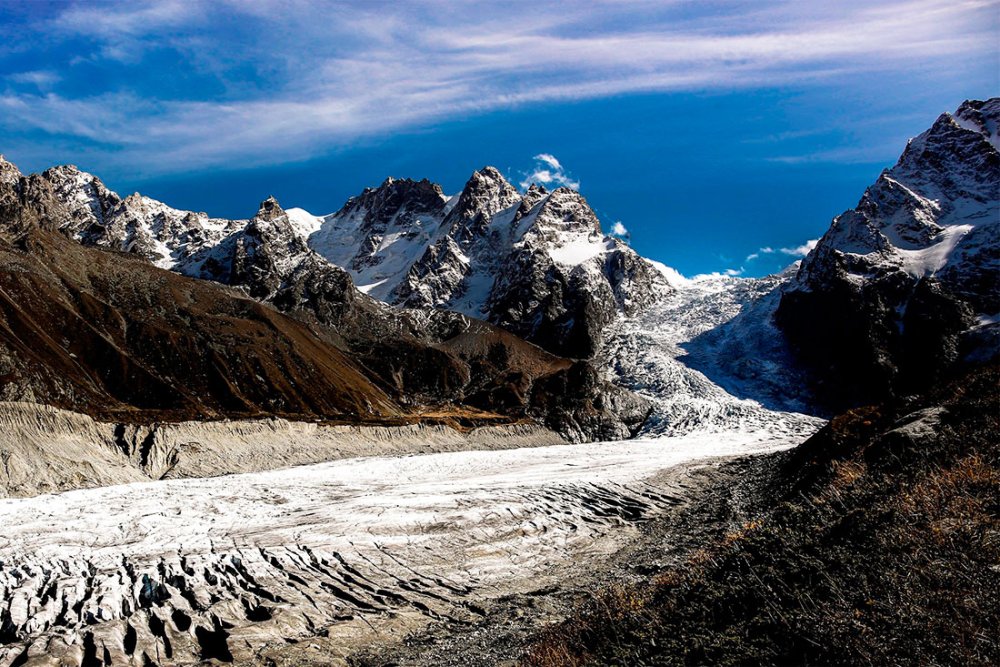 Национальный парк Алания Караугомский ледник