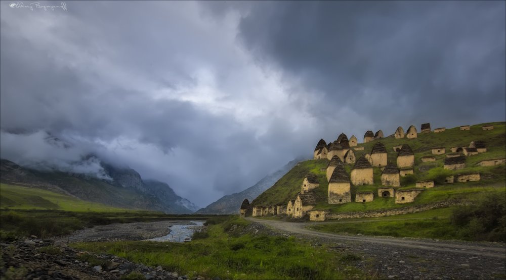 Мёртвый городок в Северной Осетии Даргавс