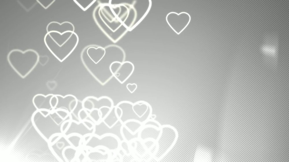 Боке в виде сердечек