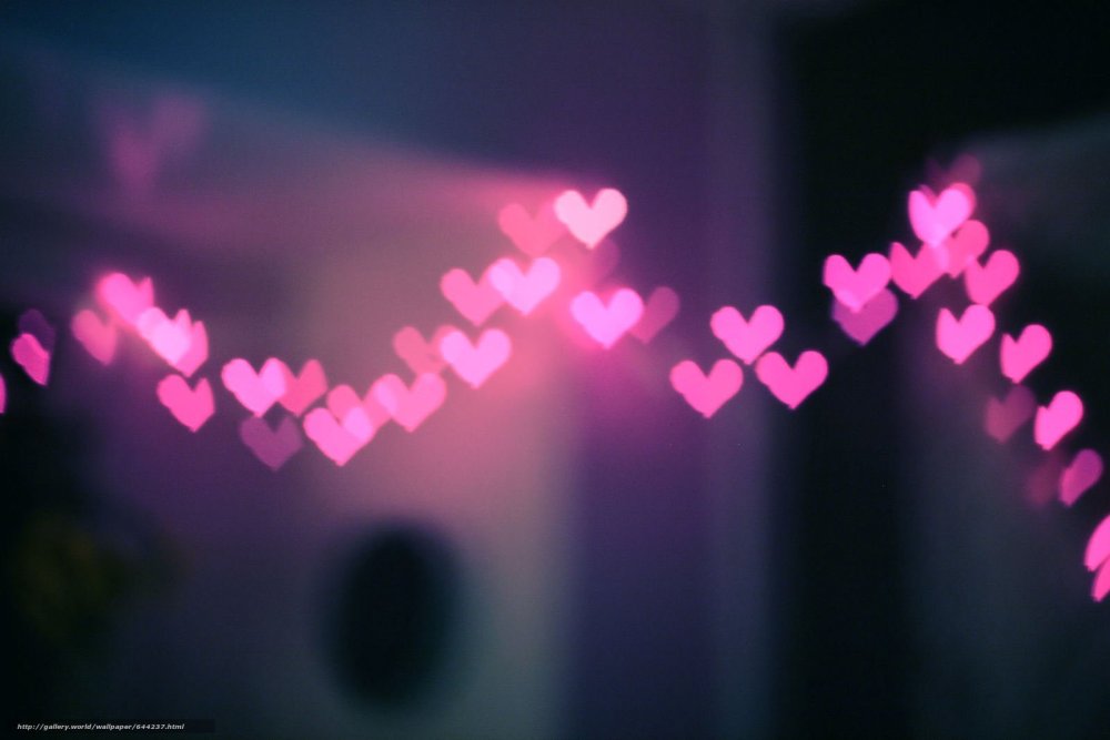 Блики сердечки