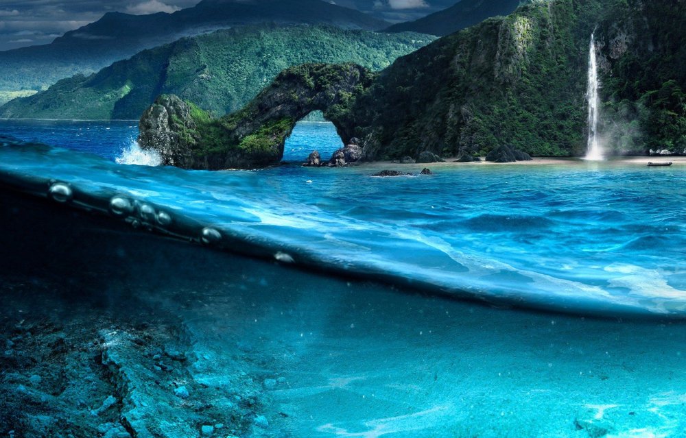 Остров в океане