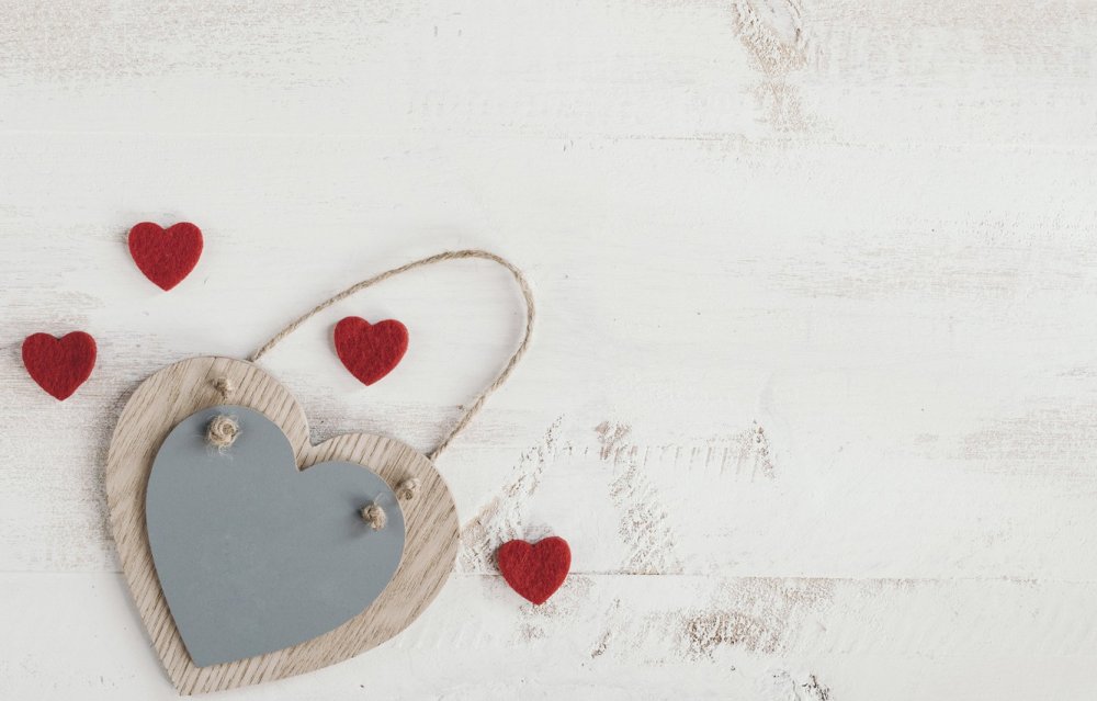 Фон для скрапбукинга сердечки