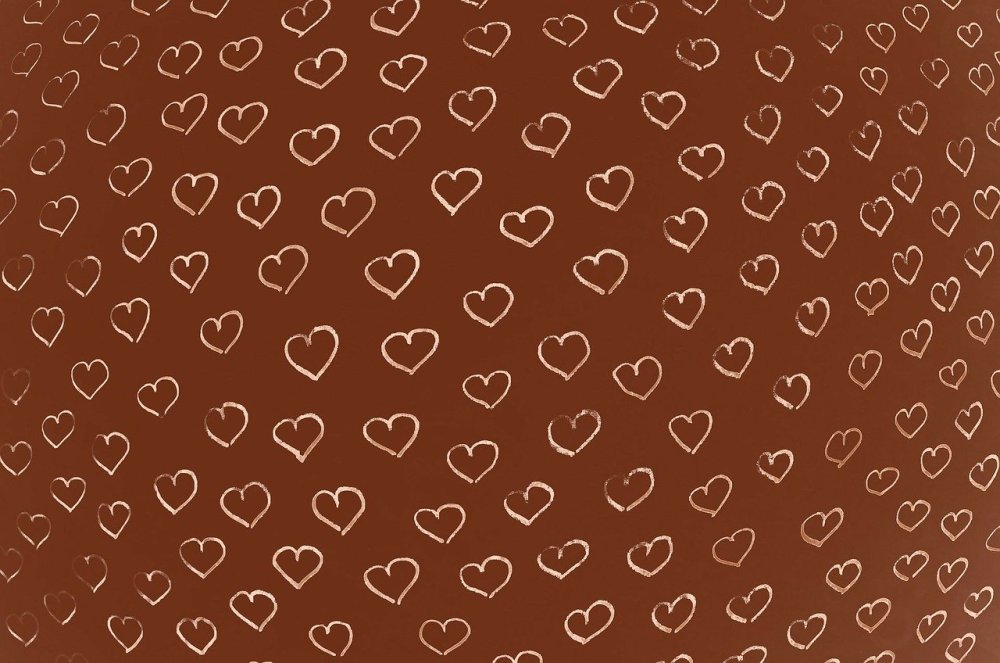 Радужные сердца фон