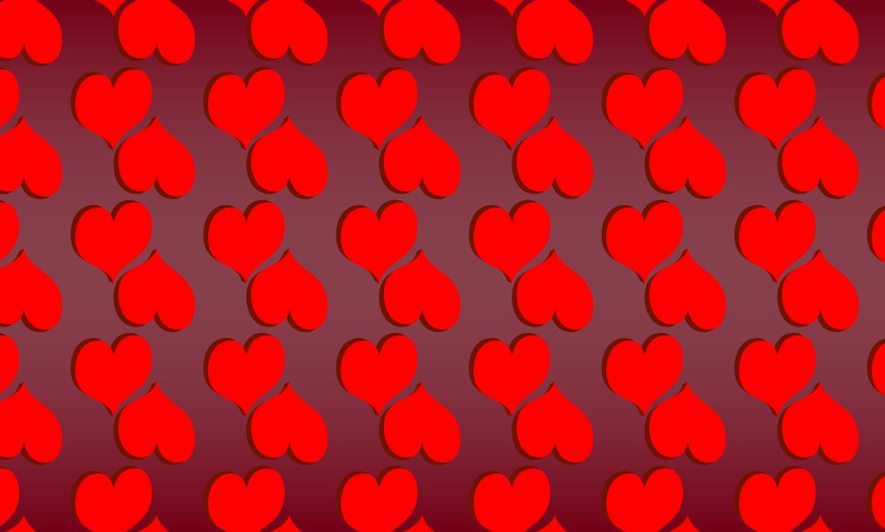 Обои с сердечками Эстетика