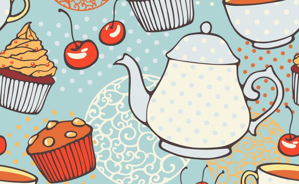 Красная чашка