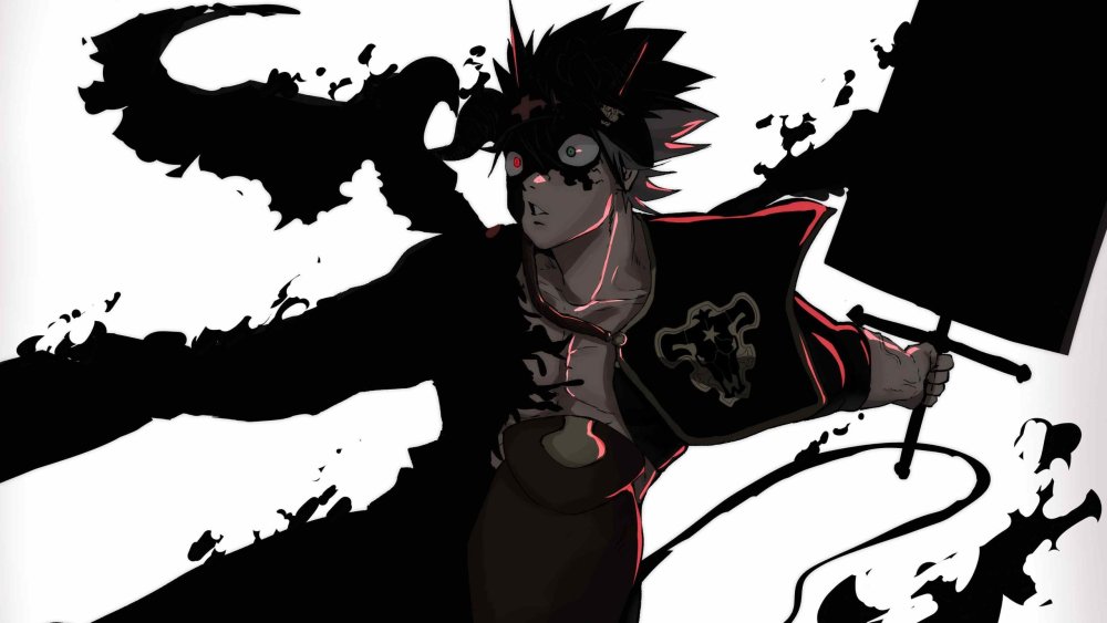 Чёрный Клевер Астер демон