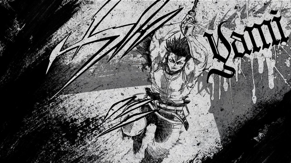 Неро чёрный Клевер арт