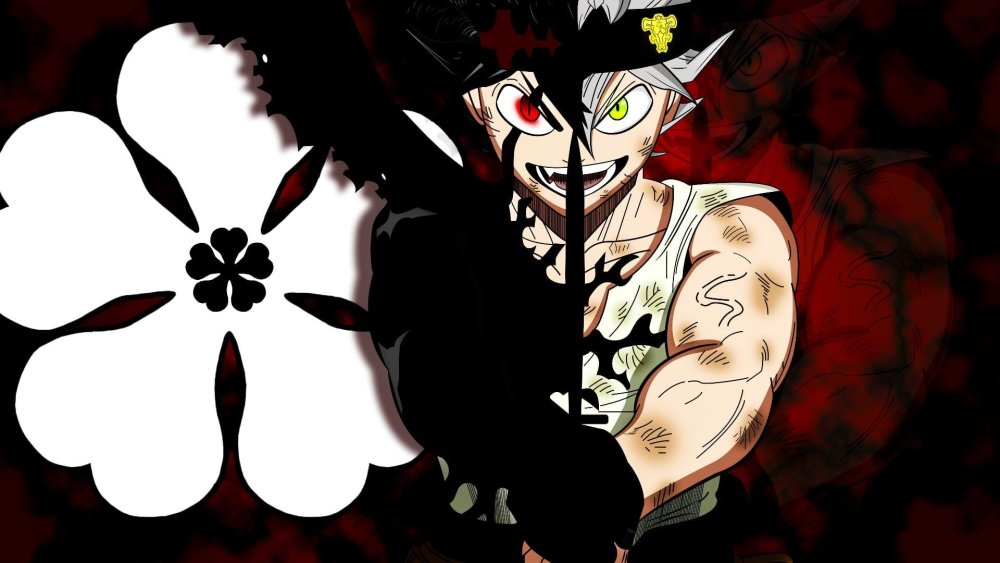 Аста чёрный Клевер демон 1920