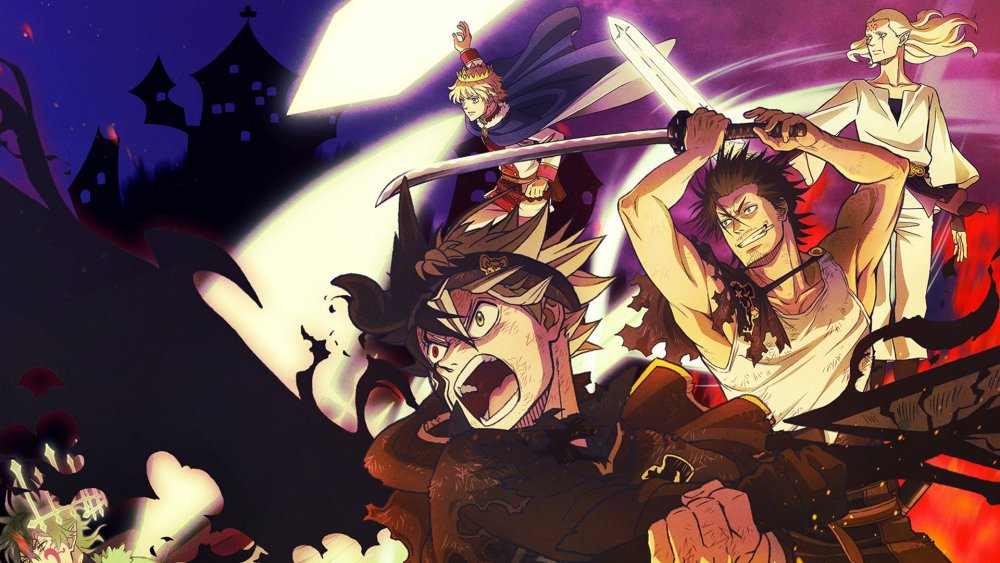 10 Опенинг черный Клевер