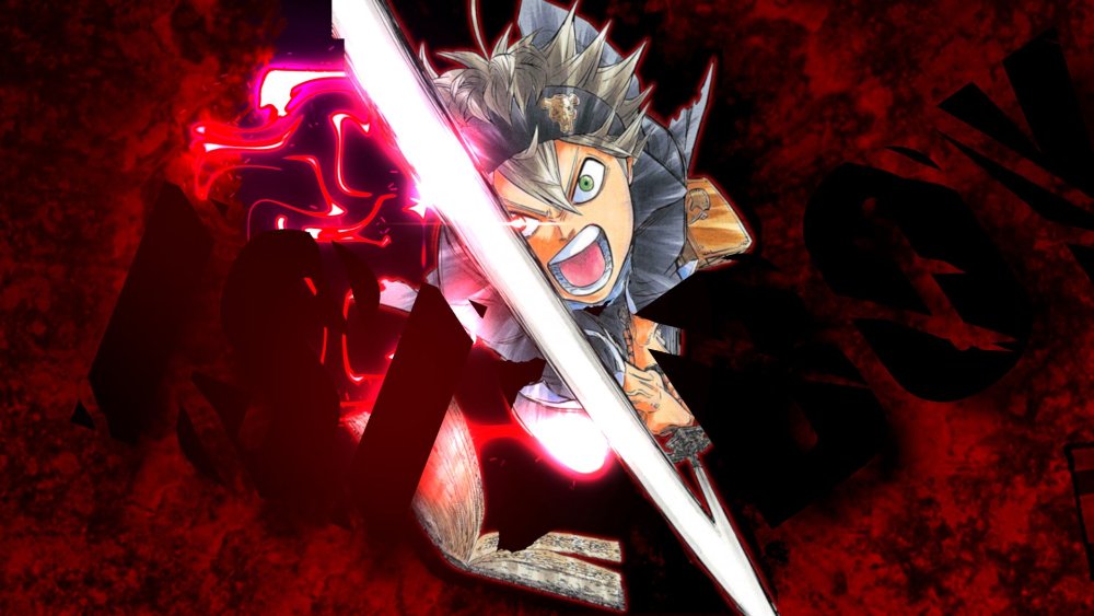 Черный Клевер обои на ПК