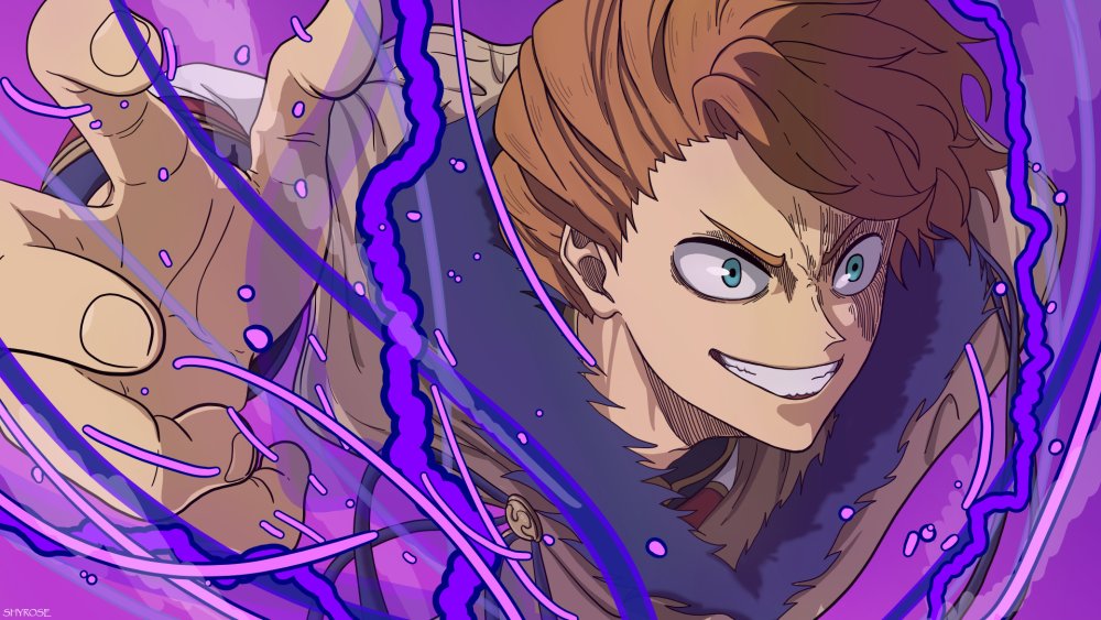 Аста чёрный Клевер обои