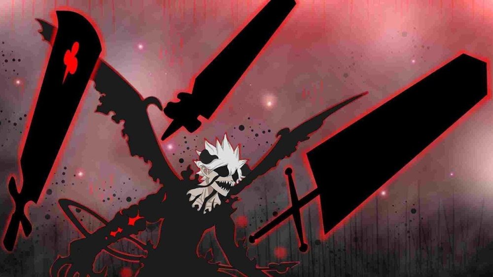 Черный Клевер Аста против Данте