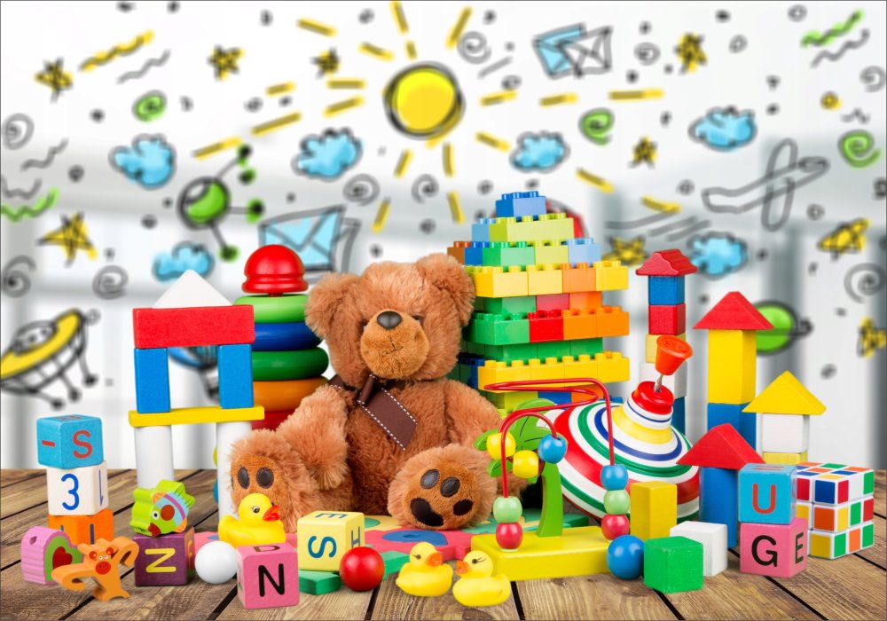 Игрушки много обои