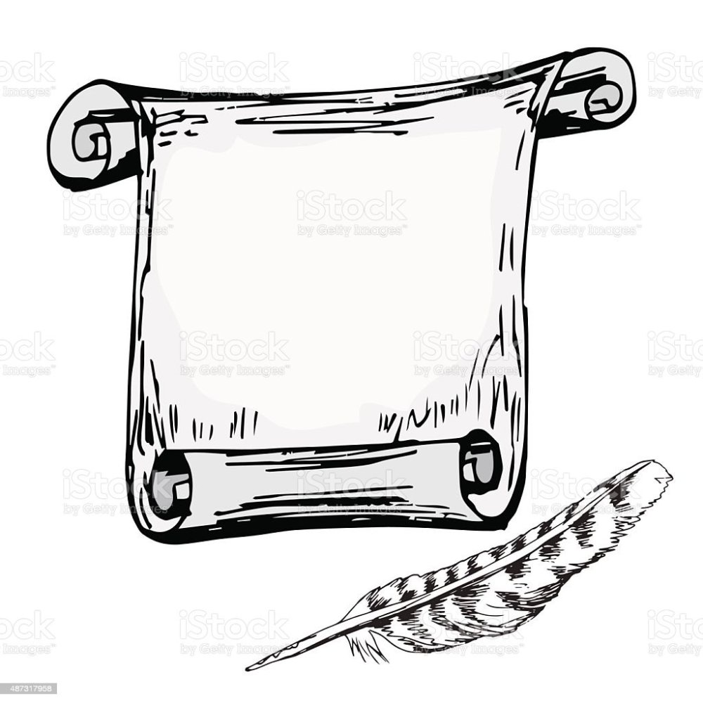 Баннер старый свиток