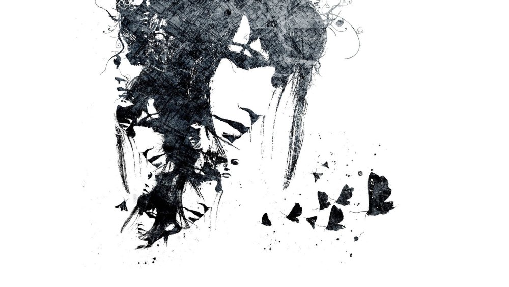 Девушка. Абстракция