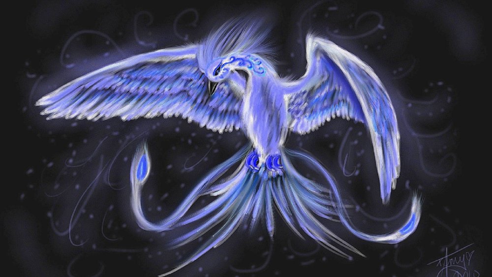 Богиня с золотыми крыльями