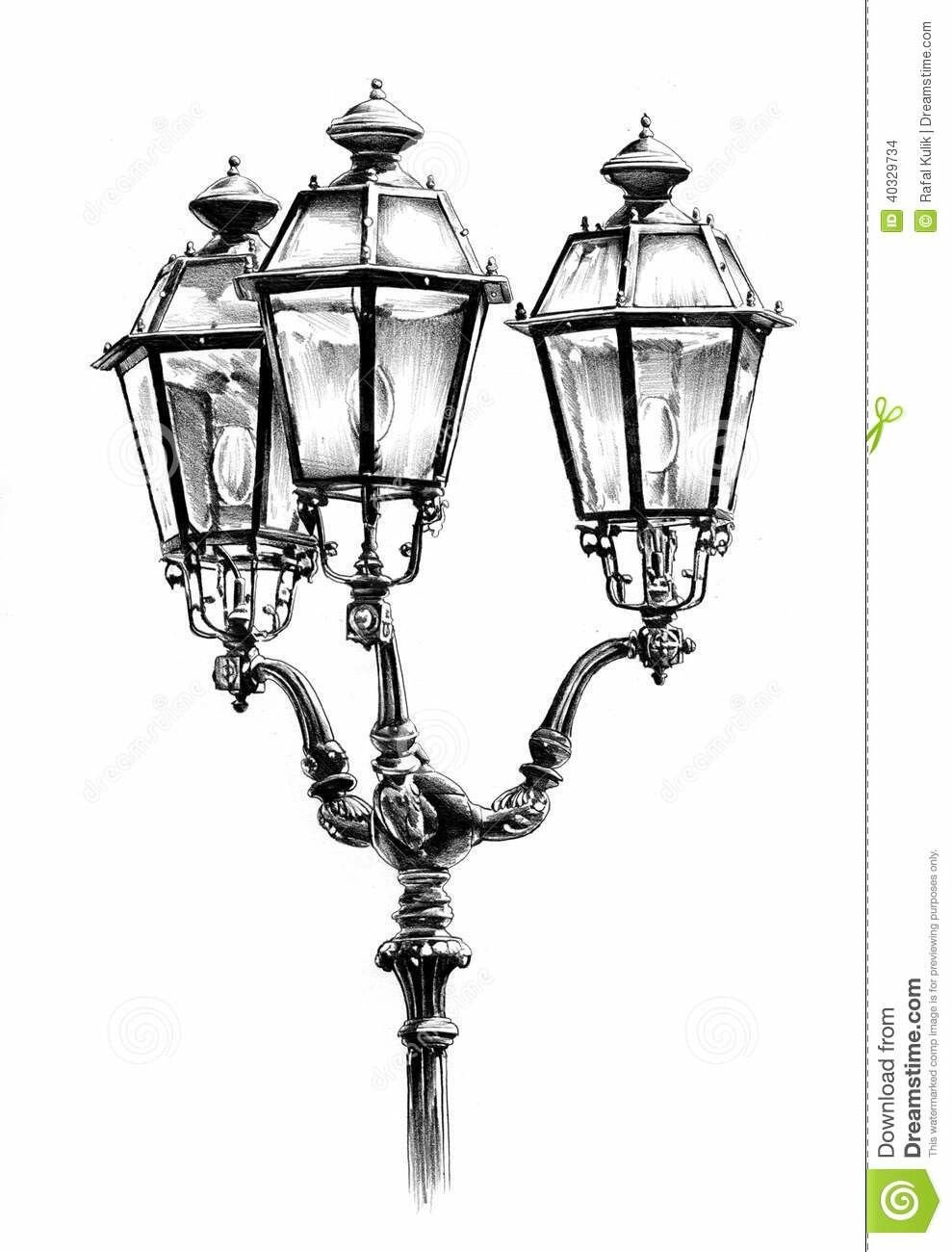 Уличный фонарь вектор Lew 50 a