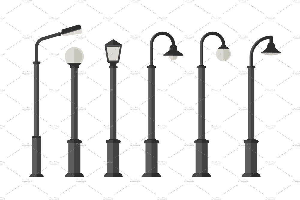 Уличный фонарь референс