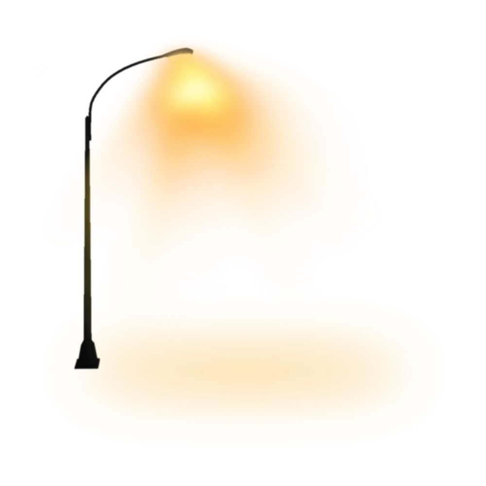 Уличный фонарь для фотошопа