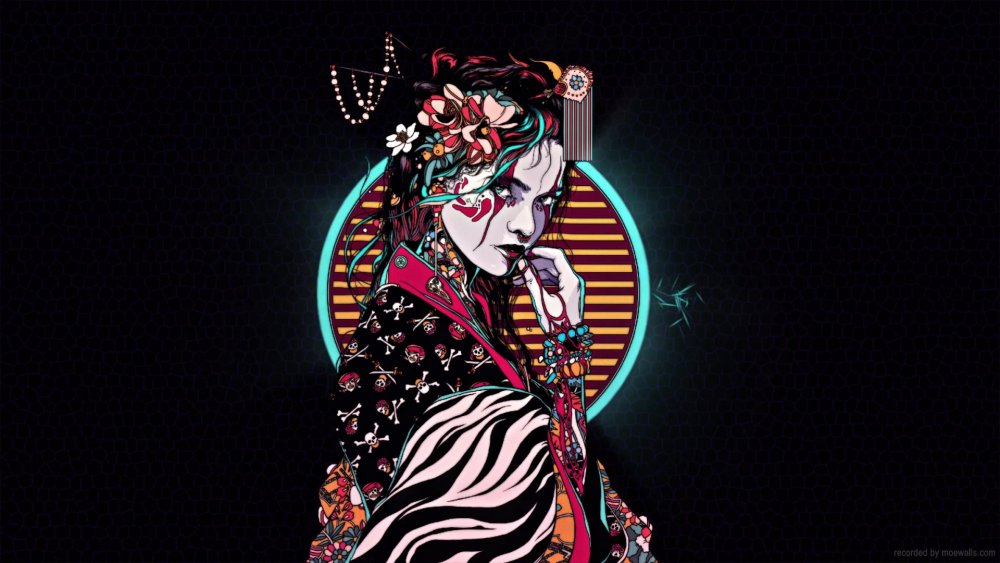 Арты в стиле Японии