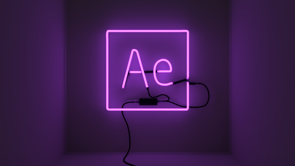 Фиолетовый неон