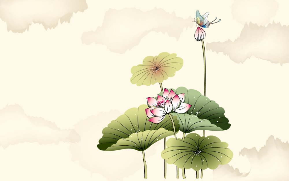 Моника Анафония зеленые цветы