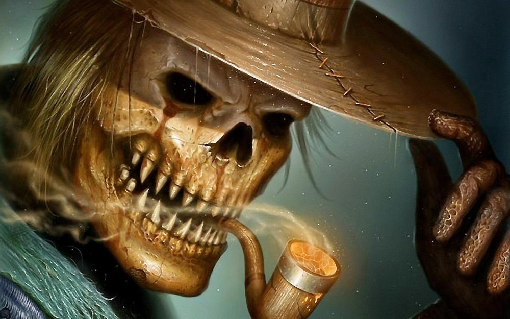 Обои необычные и страшные