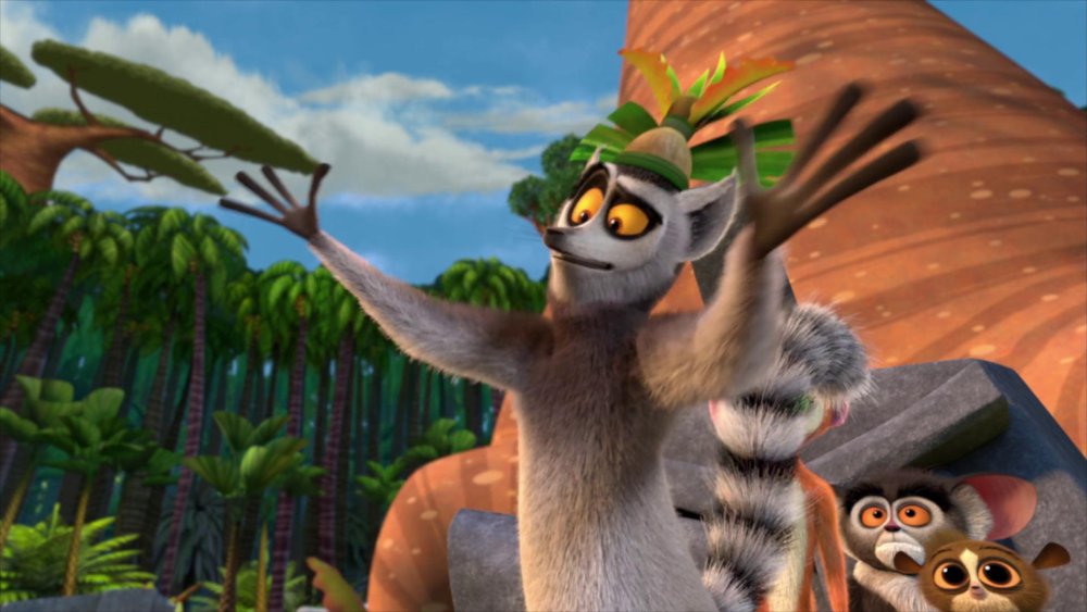 Пингвины из Мадагаскара Король Джулиан