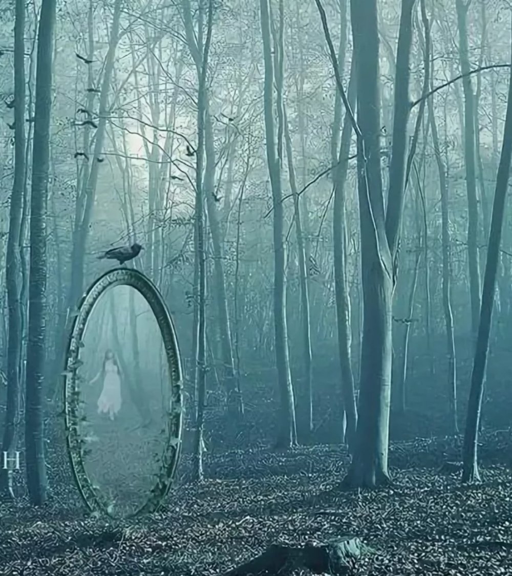 Девушка в зеркале