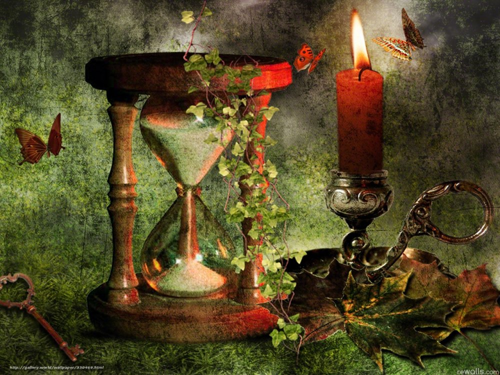 Портрет натюрморт