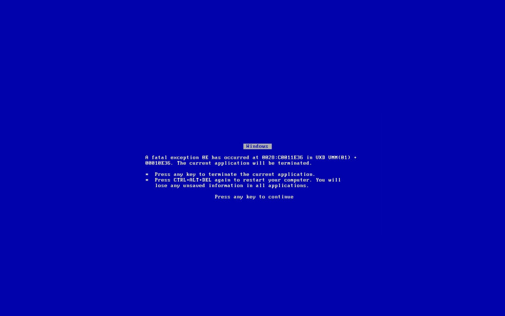 BSOD PC 7
