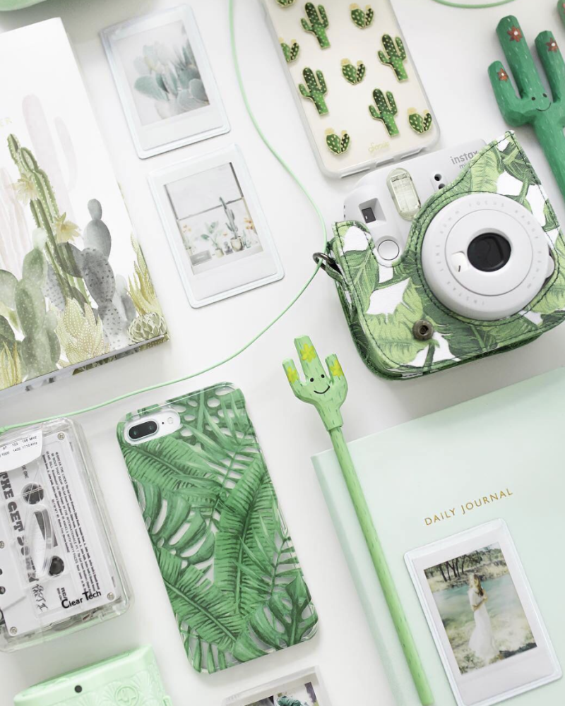 Зелёные вещи для эстетики