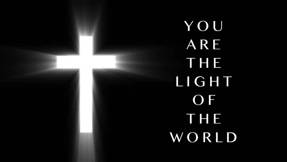 Неоновый крестик