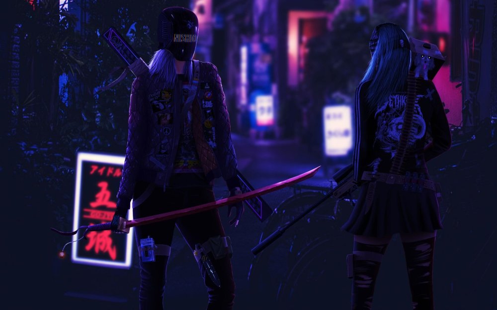 Cyberpunk 2077 Самурай