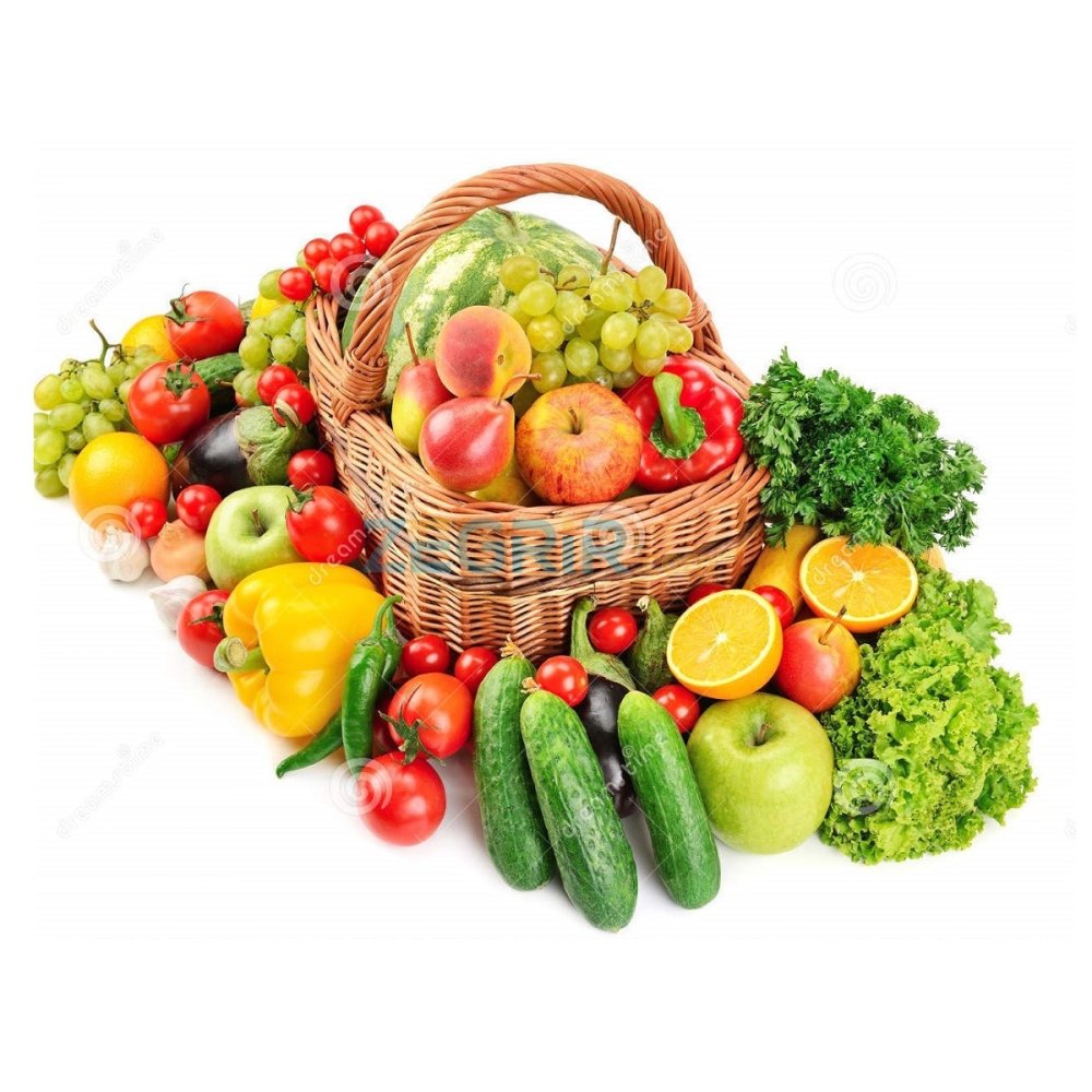 Корзина с продуктами