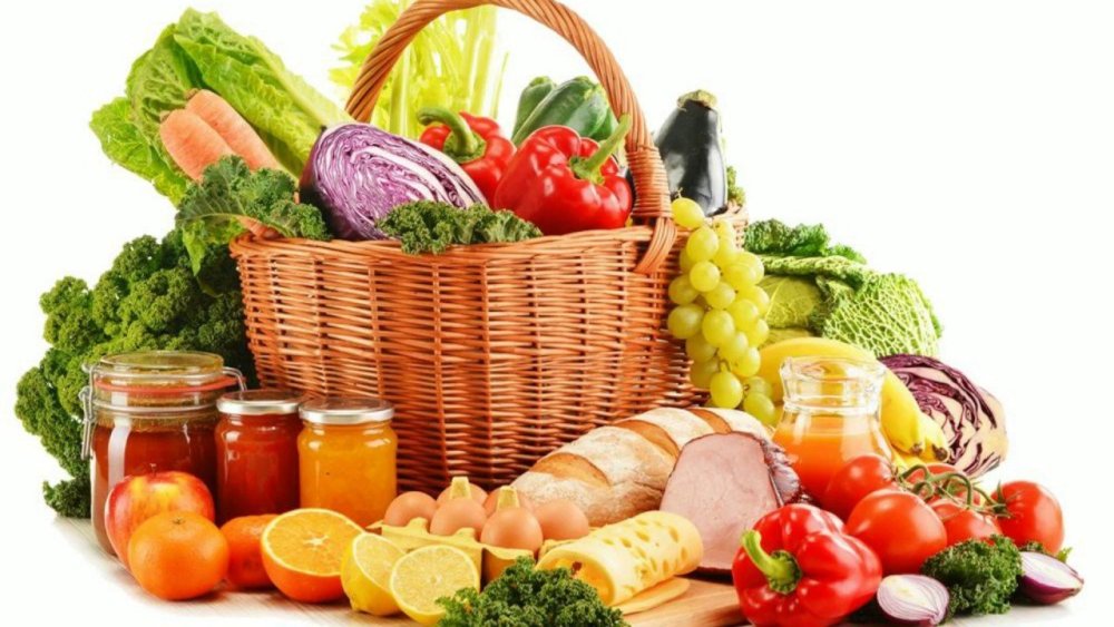 Корзина с продуктами