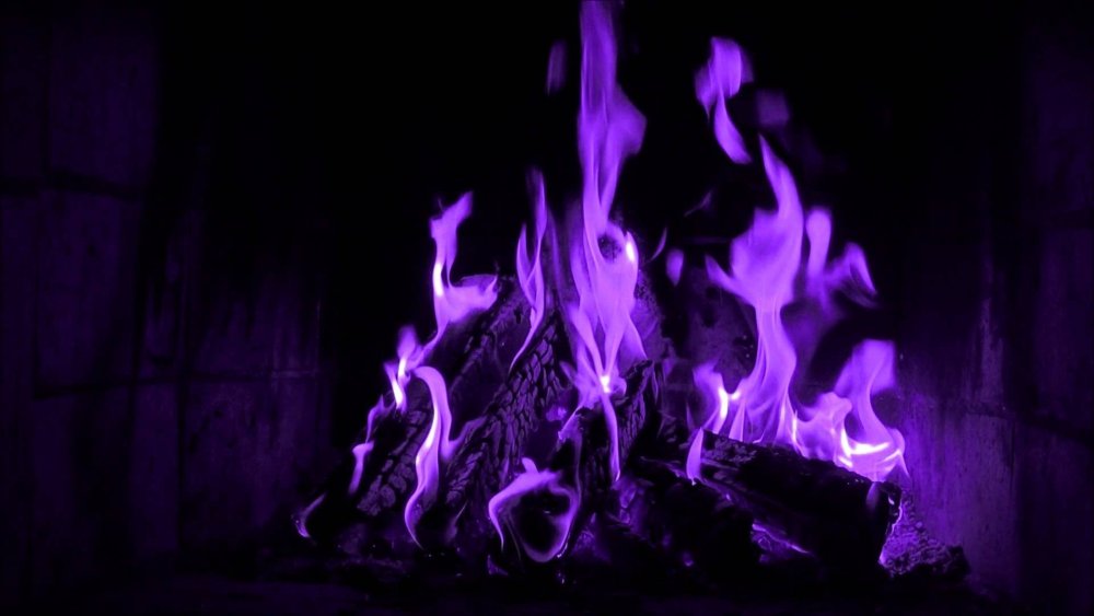 Фиолетовый огонь