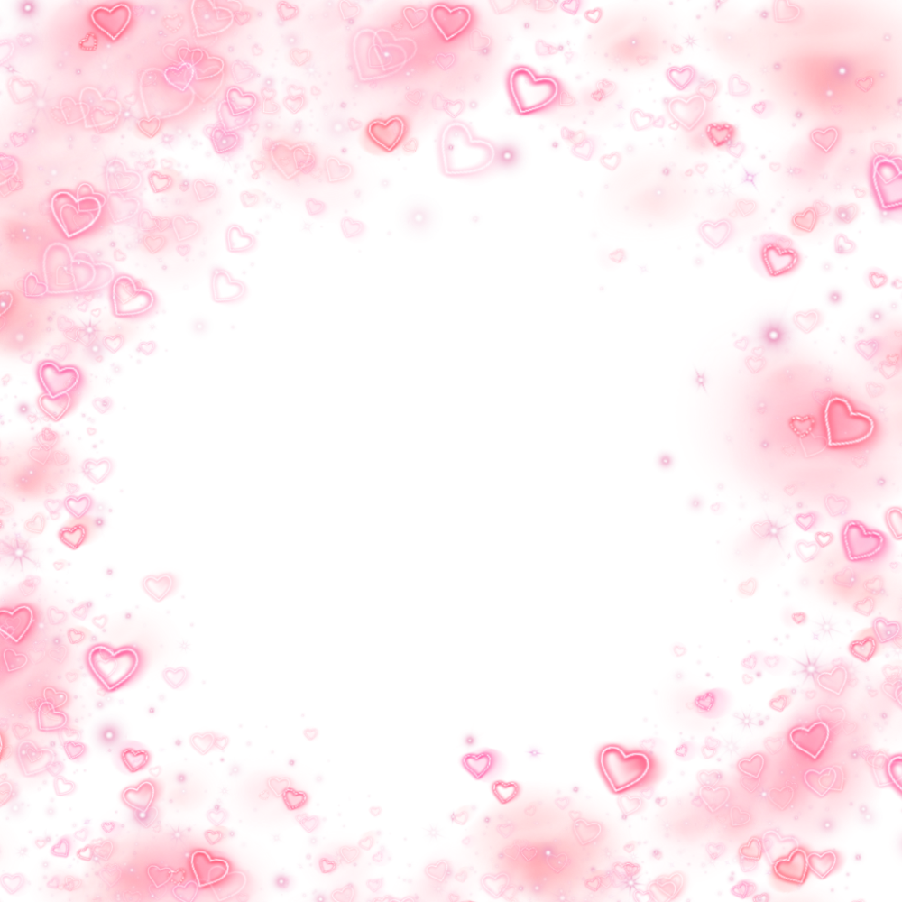 Светлый фон с сердечками