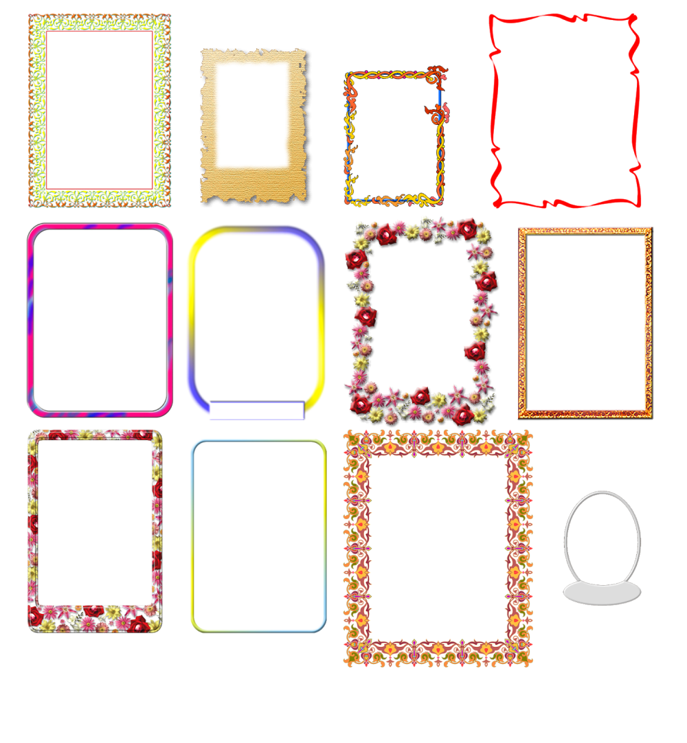 Неоновый круг без фона для фотошопа