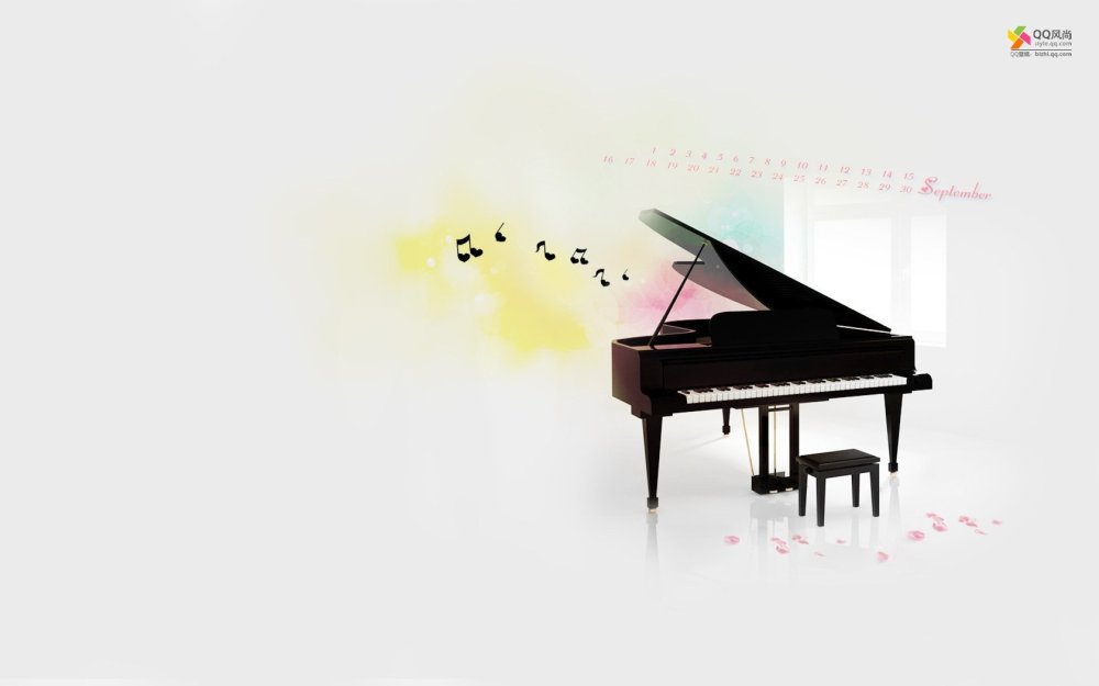 Фон с роялем для афиши