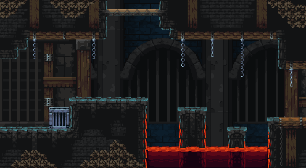 Фон из андертейл руины